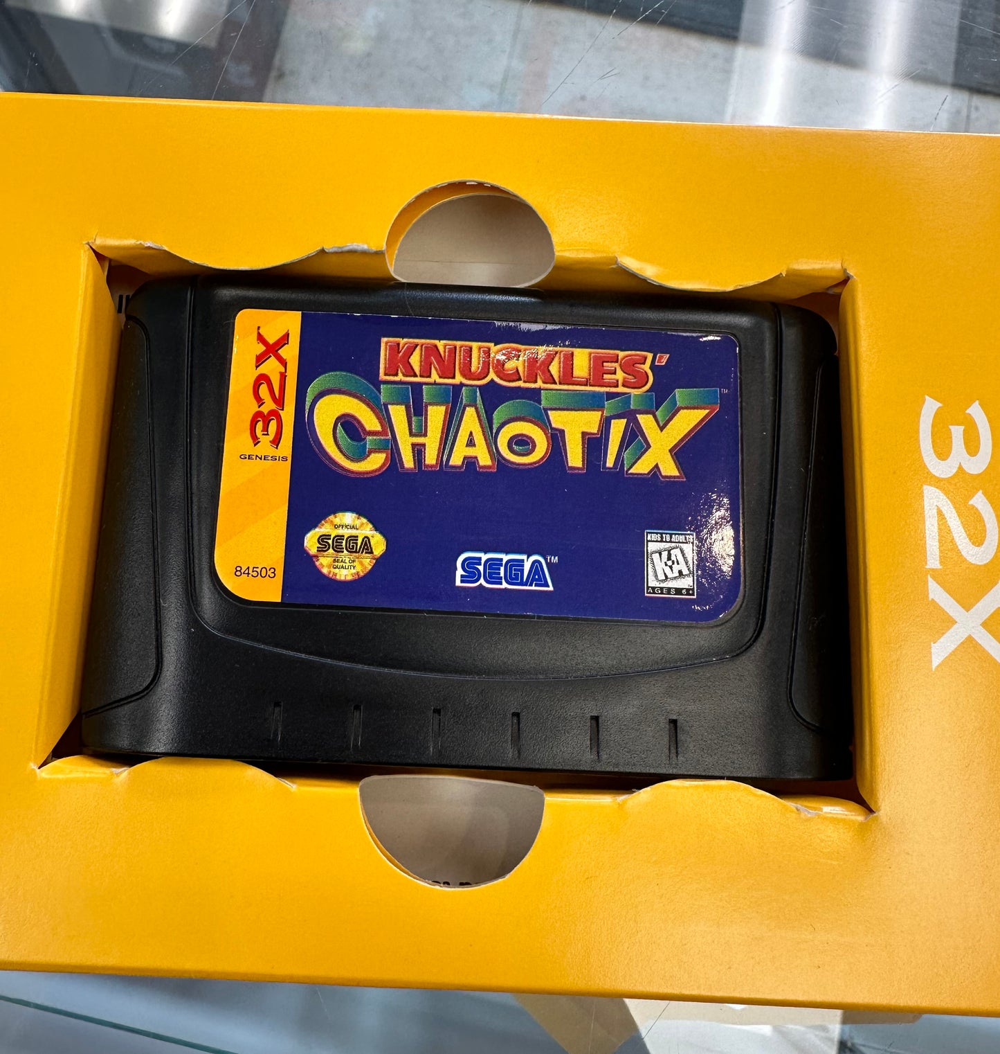 Knuckles Chaotix -Sega 32X