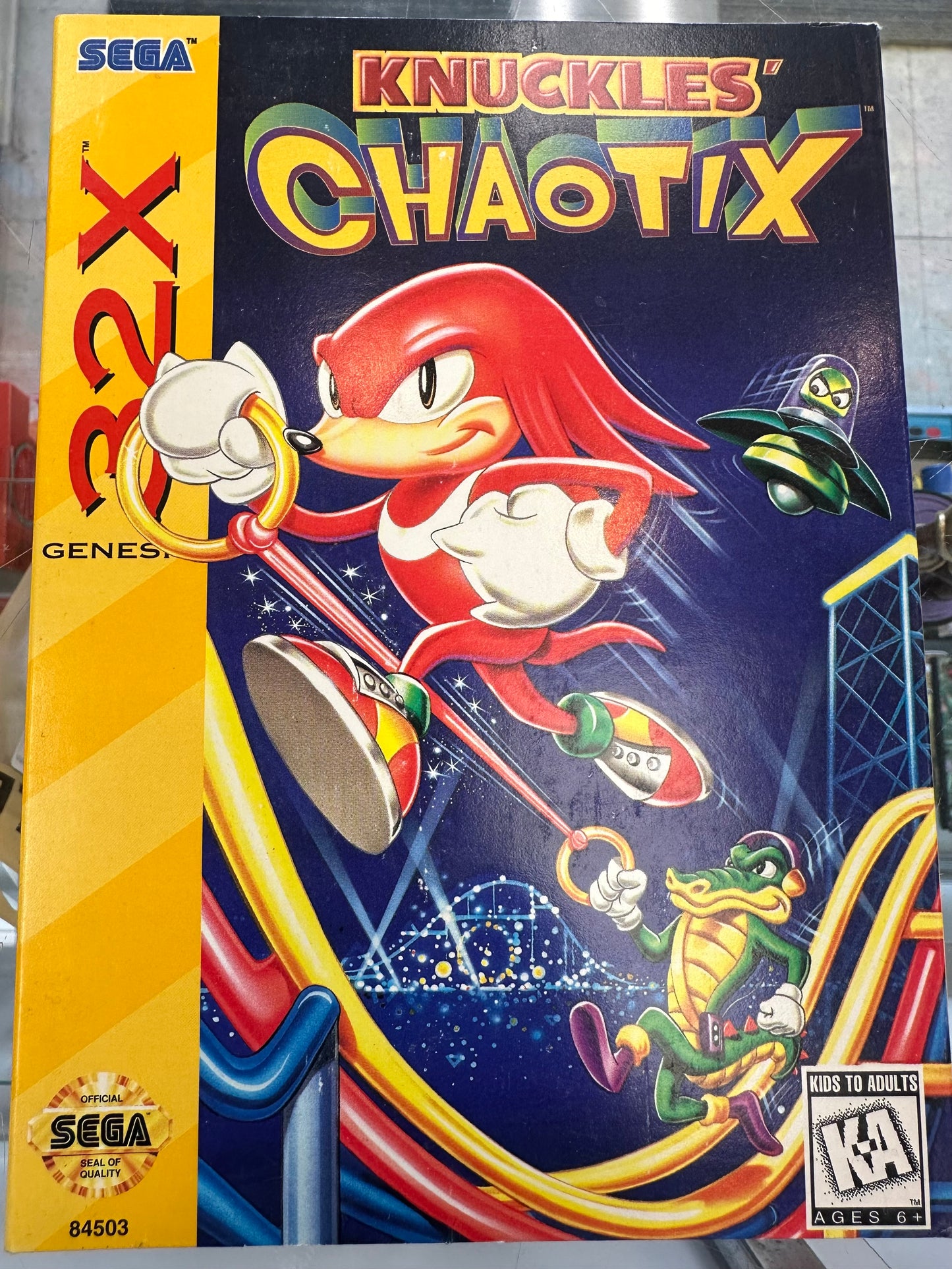 Knuckles Chaotix -Sega 32X