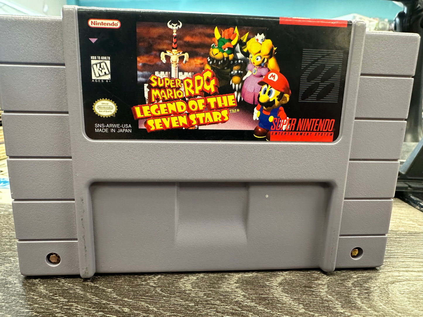 Super Mario RPG - Legend of the Seven Stars - SNES - SUPER NINTENDO