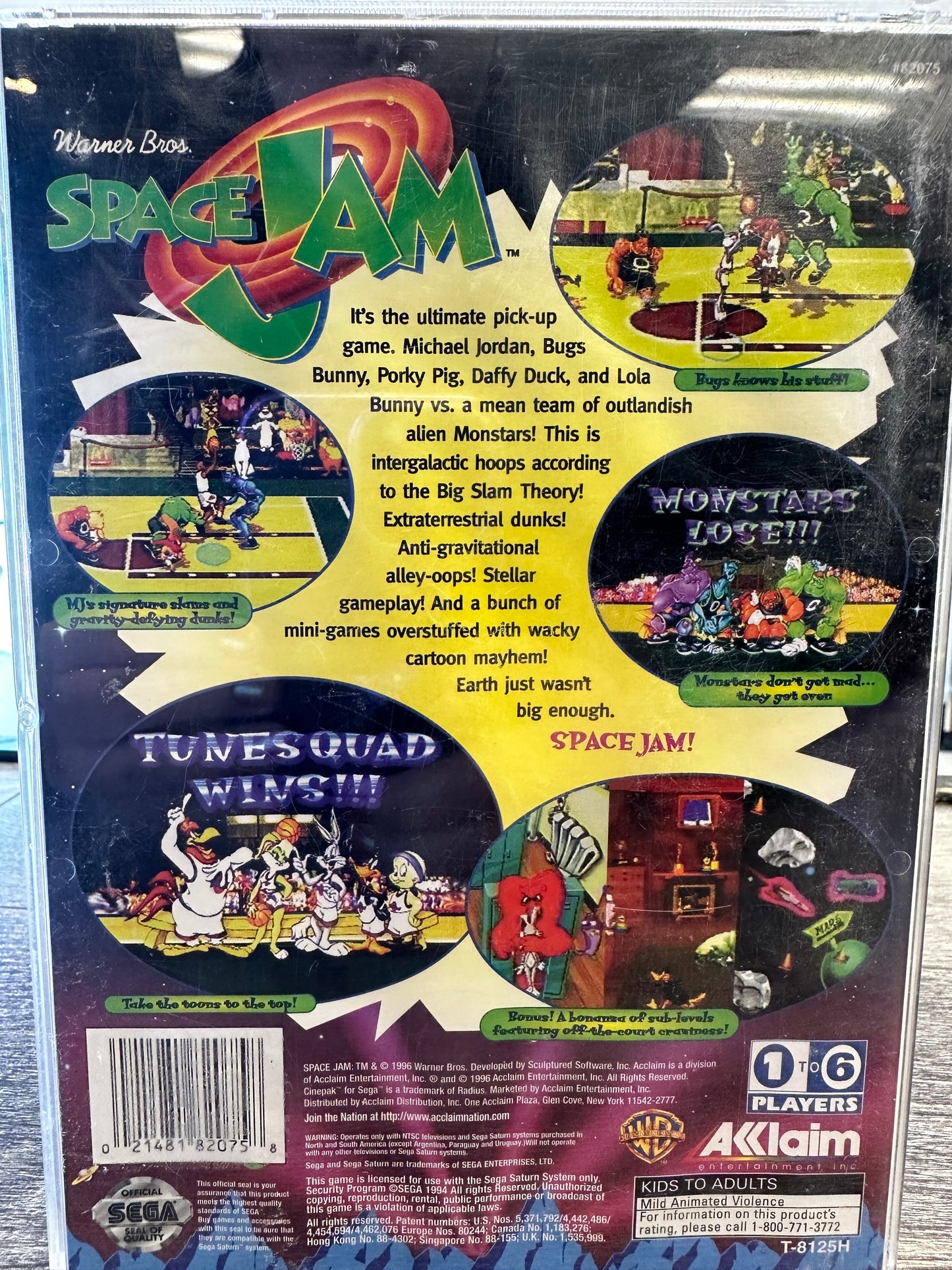 Space Jam - Sega Saturn game!