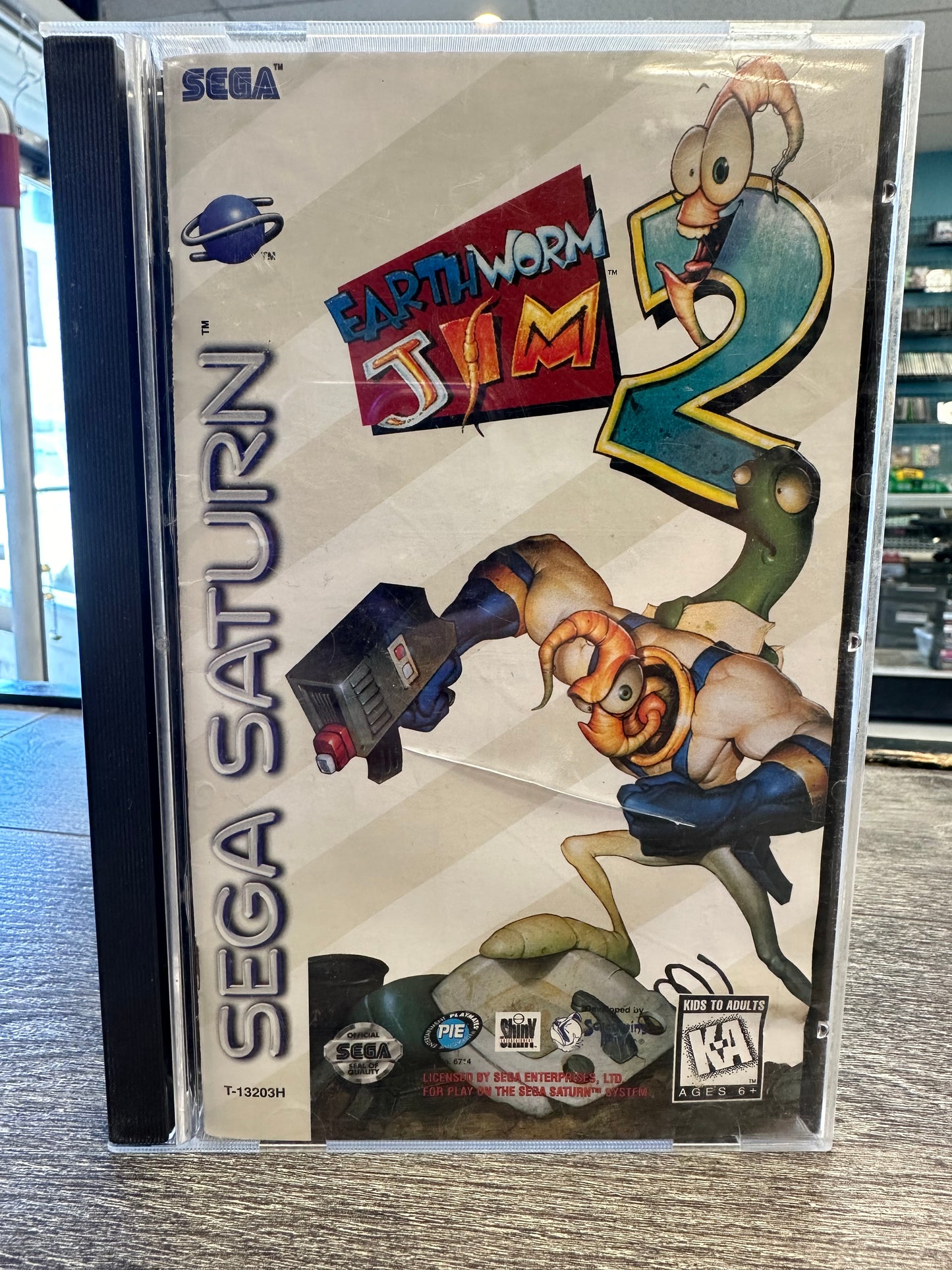 Earthworm Jim 2 - Sega Saturn game