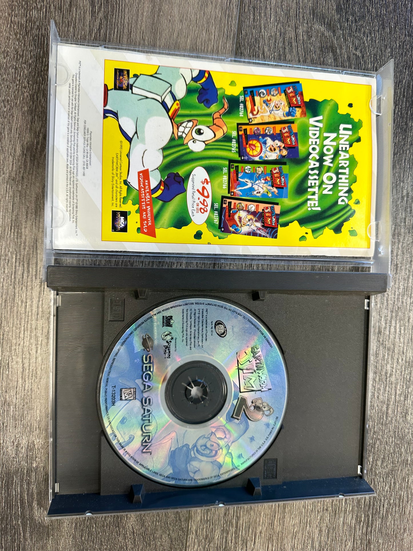 Earthworm Jim 2 - Sega Saturn game