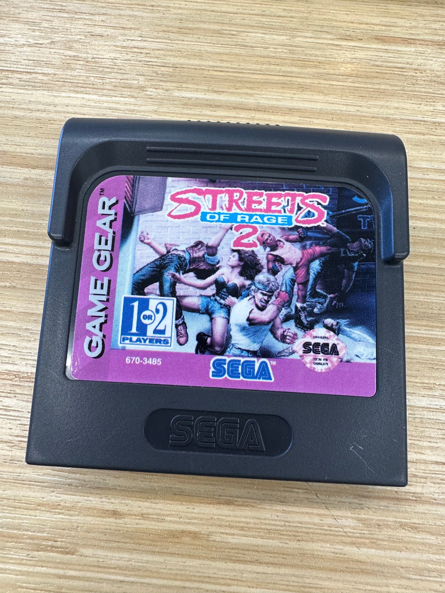 Streets of Rage 2 - Sega Game Gear
