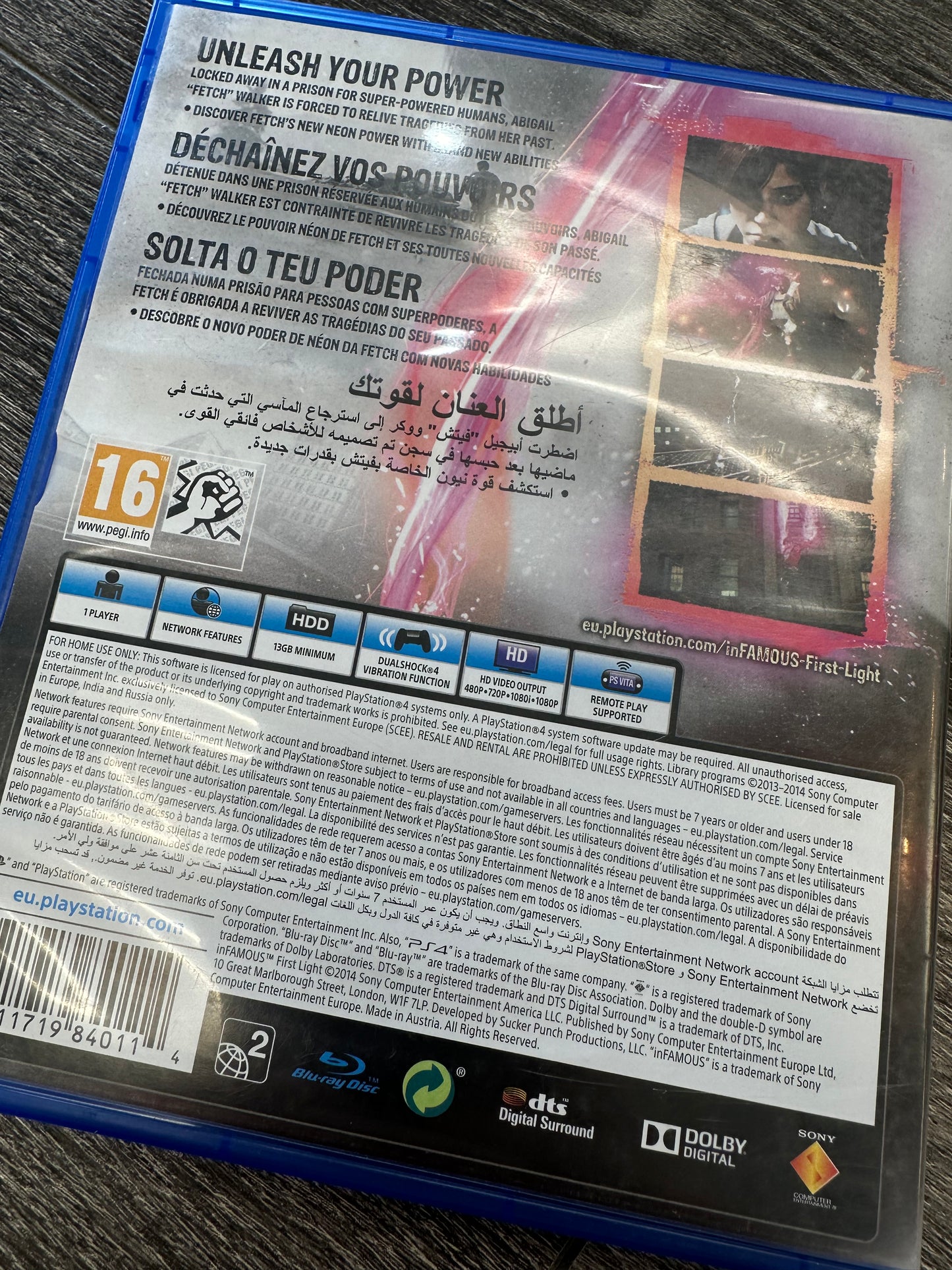 Infamous First Light - PS4 - Region 2