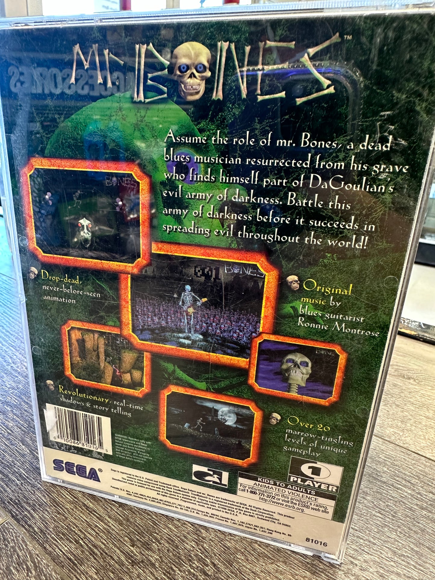 Mr. Bones - Sega Saturn game