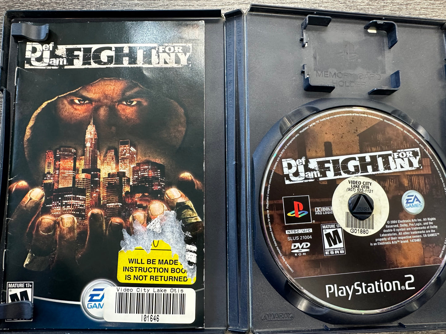 Def Jam Fight for NY - PS2 game