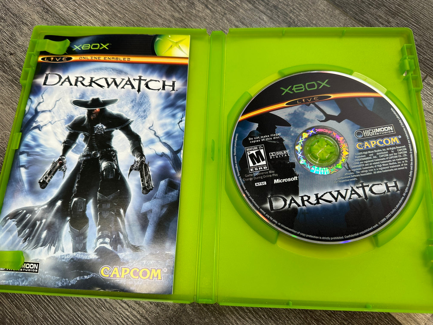 Darkwatch XBOX game