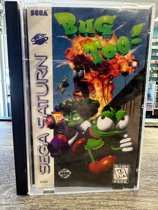 Bug Too! Sega Saturn game