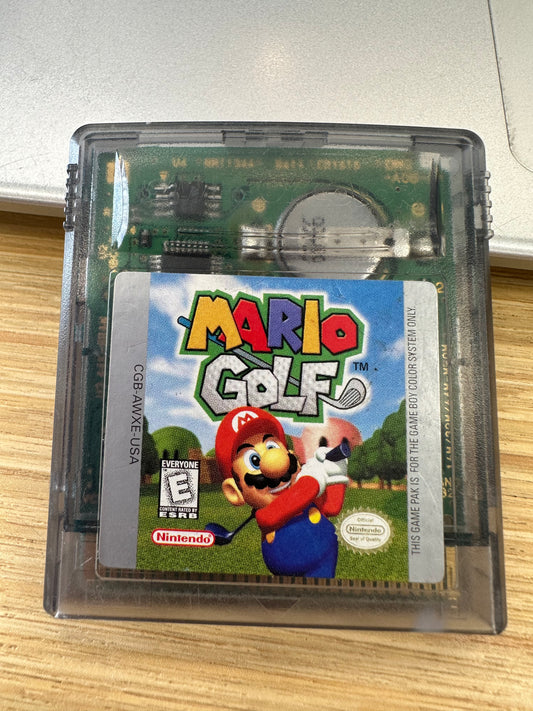 Mario Golf - Gameboy Color Game