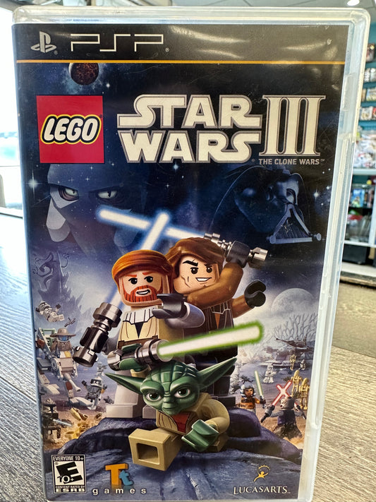 Lego Star Wars III - The Clone Wars- PSP Game