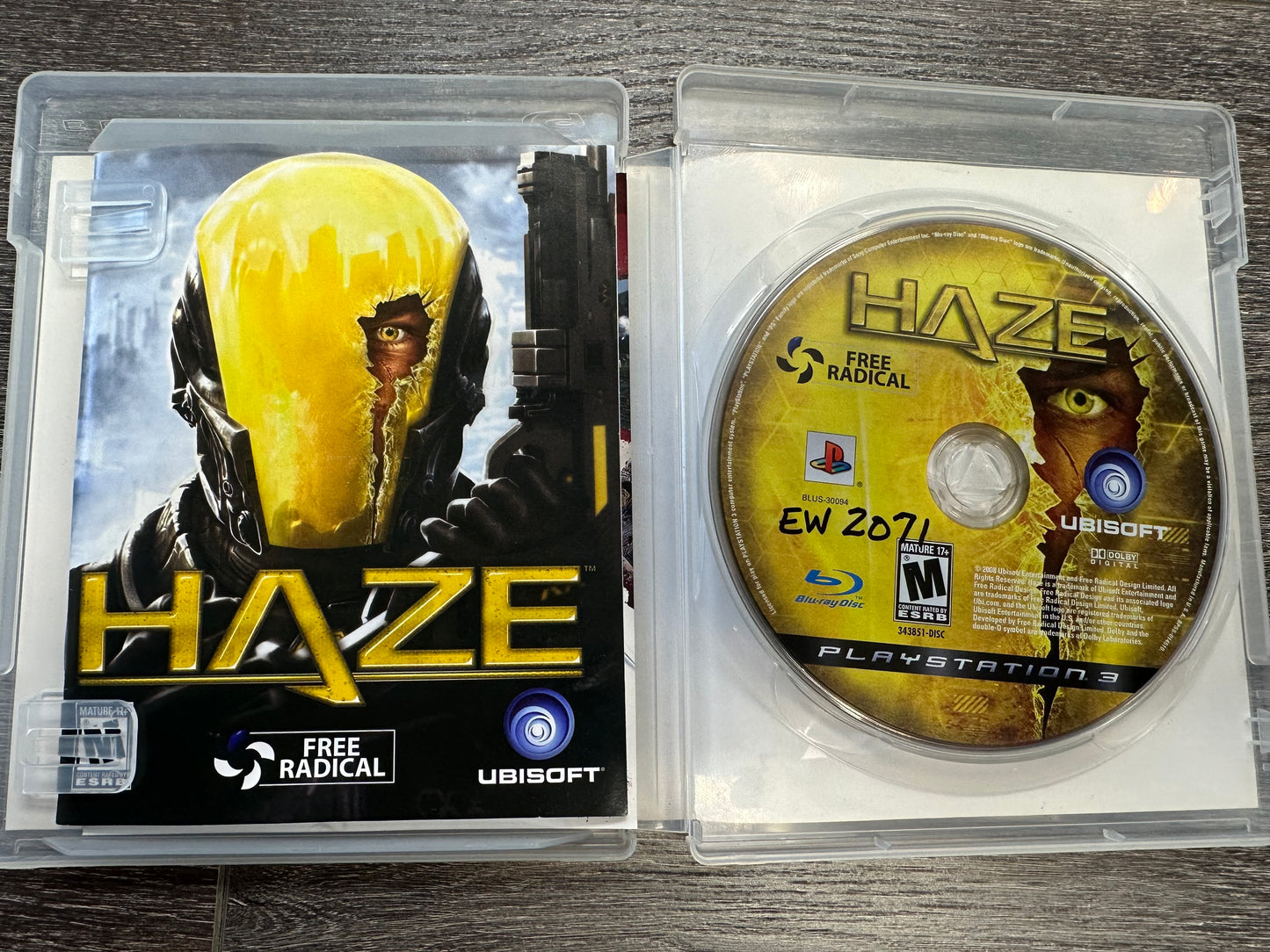 HAZE - PS3 game