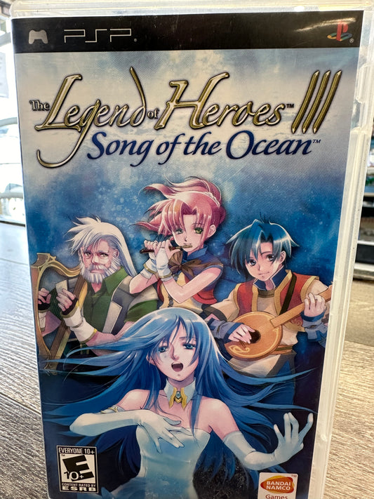 Legend of Heroes III - Song of the Ocean - PSP Game