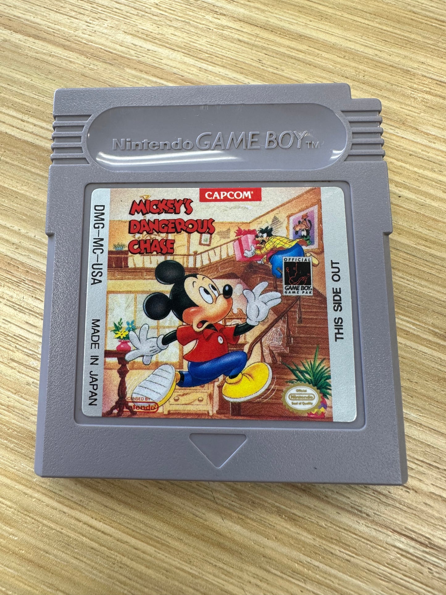 Mickeys Dangerous Chase - Gameboy Game!