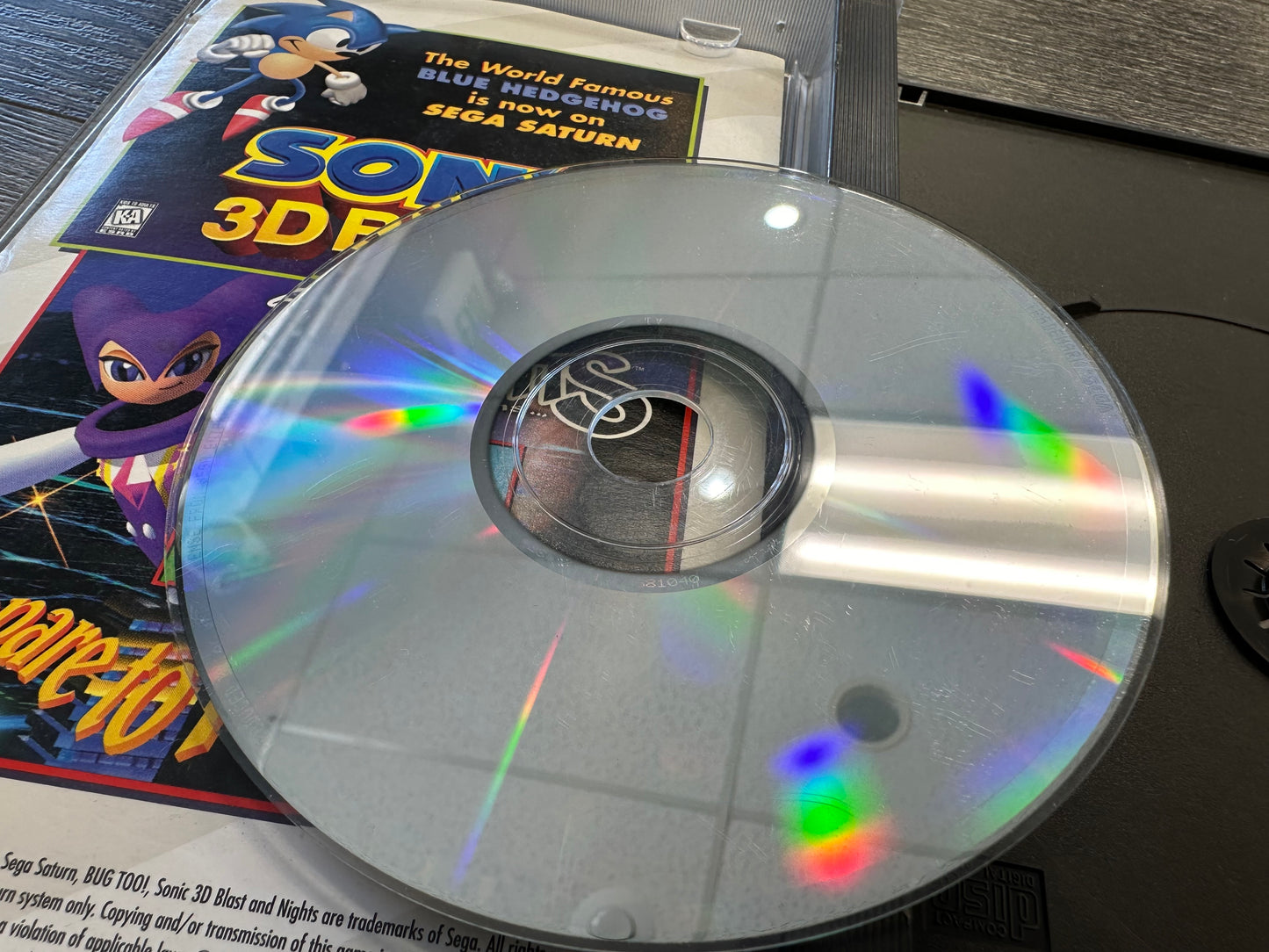 Bug Too! Sega Saturn game