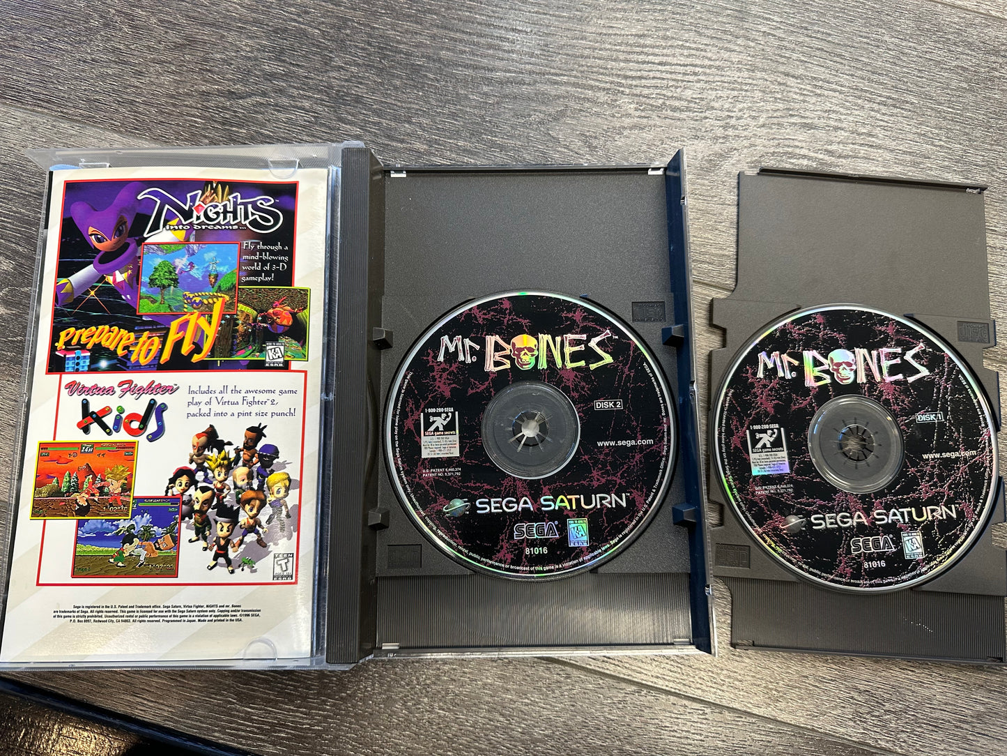 Mr. Bones - Sega Saturn game