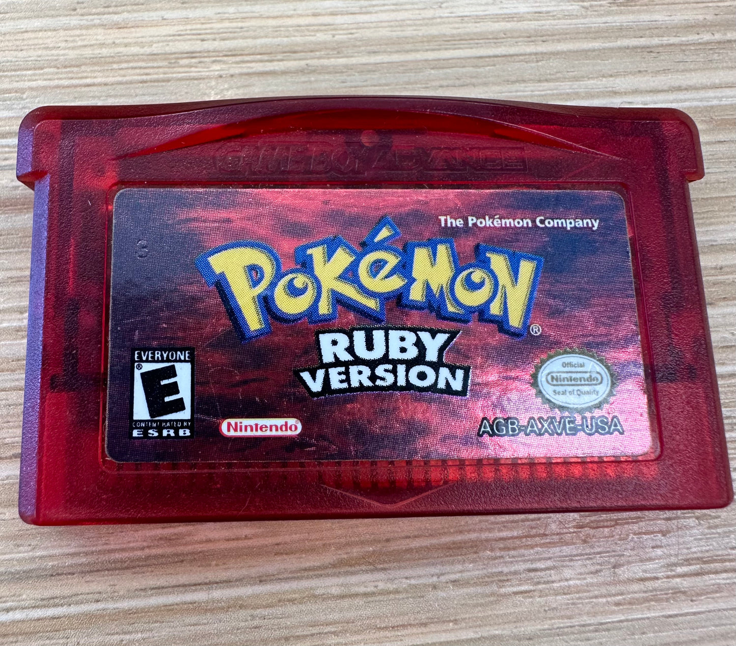 Pokémon Ruby - Gameboy Advance Game!