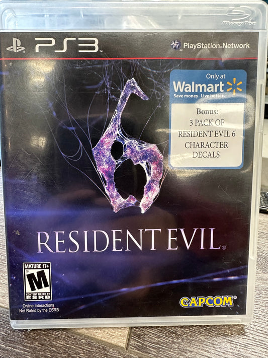 Resident Evil 6 - PS3 game